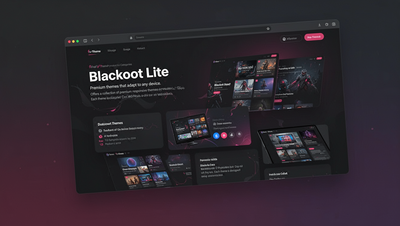 Preview of Blackoot Lite