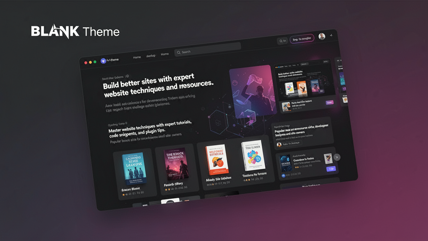 Preview of BLANK Theme