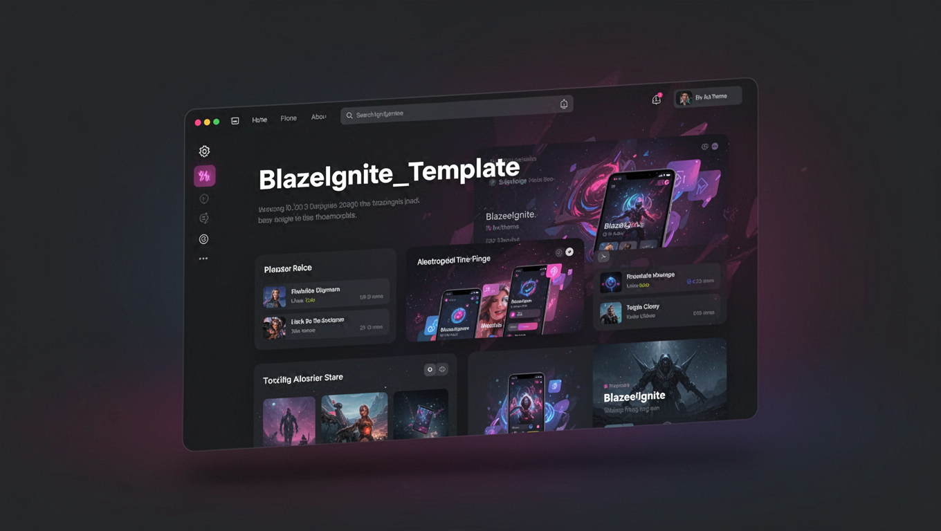 Preview of BlazeIgnite_Template