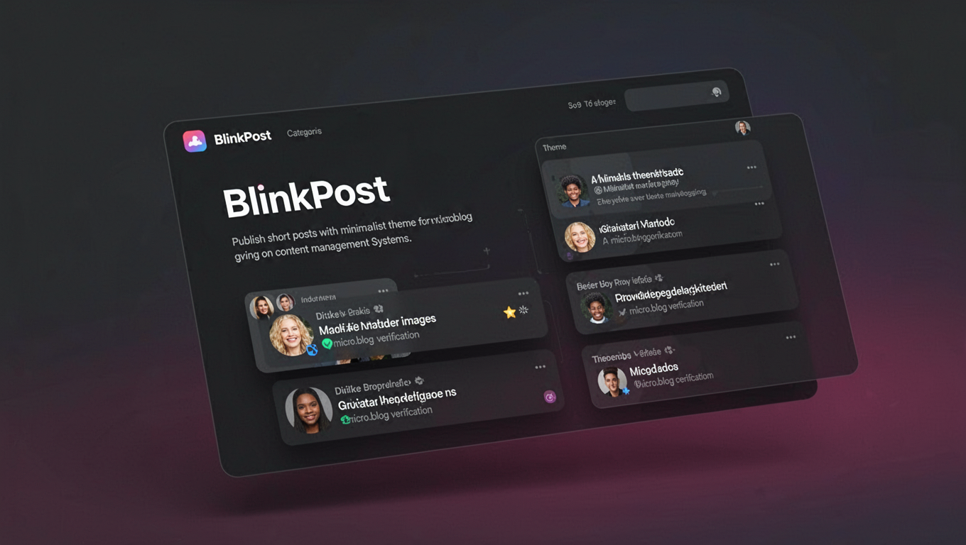Preview of BlinkPost