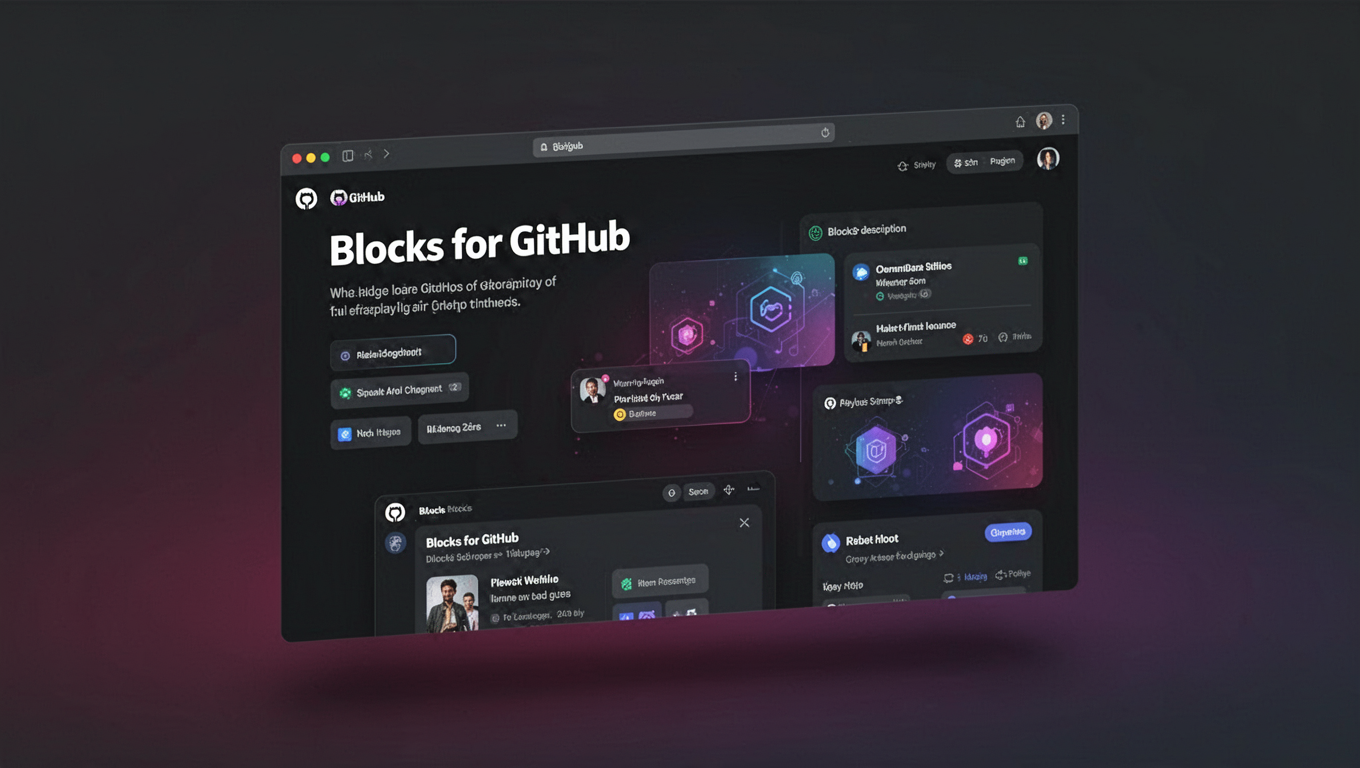 Preview of Blocks for GitHub