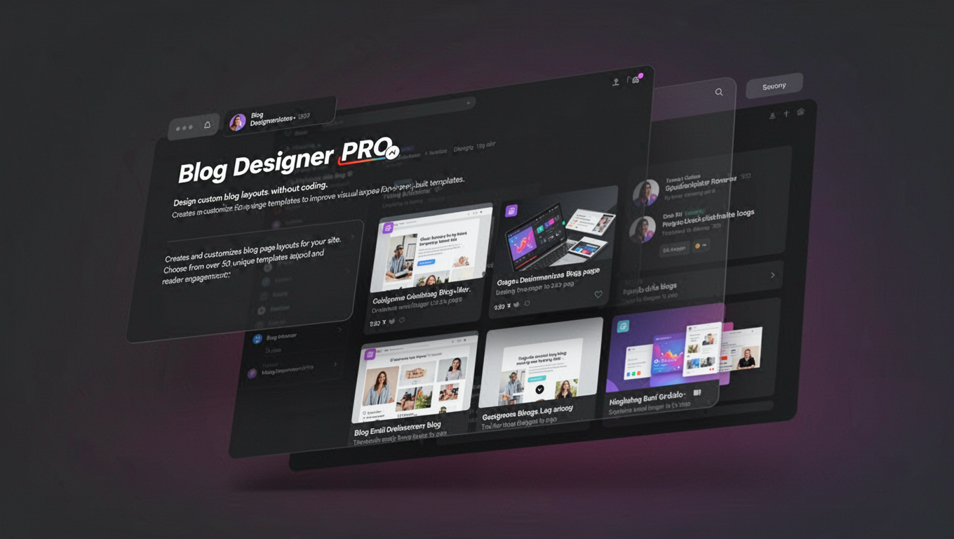 Preview of Blog Designer PRO