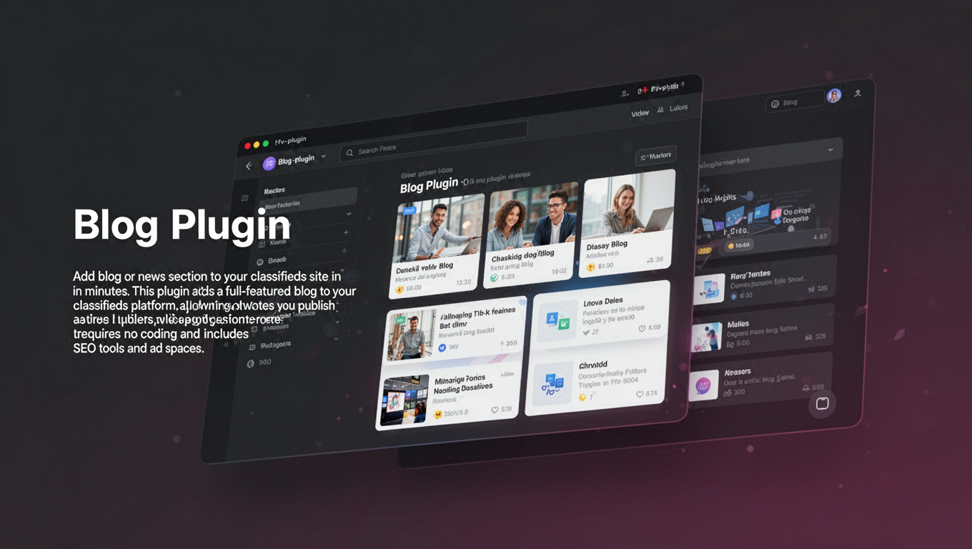 Preview of Blog Plugin