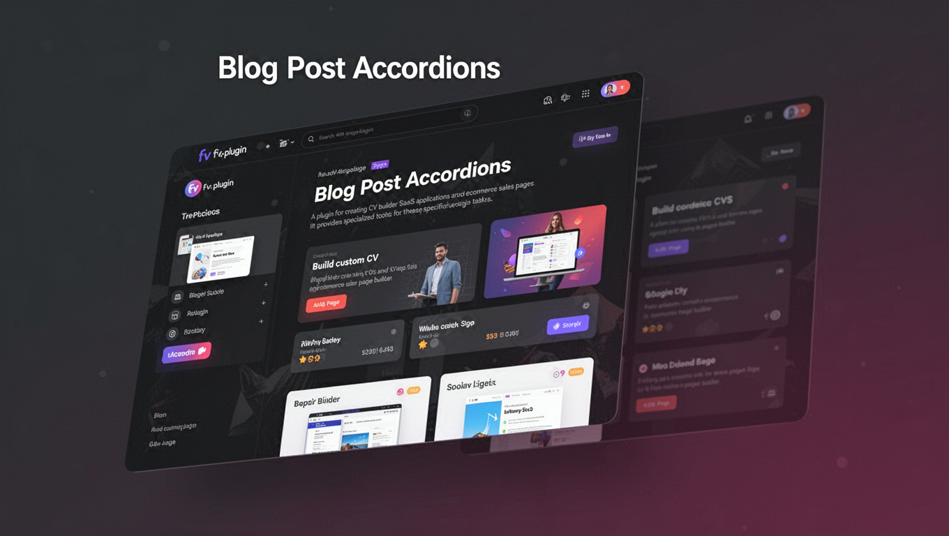 Preview of Blog Post Accordions