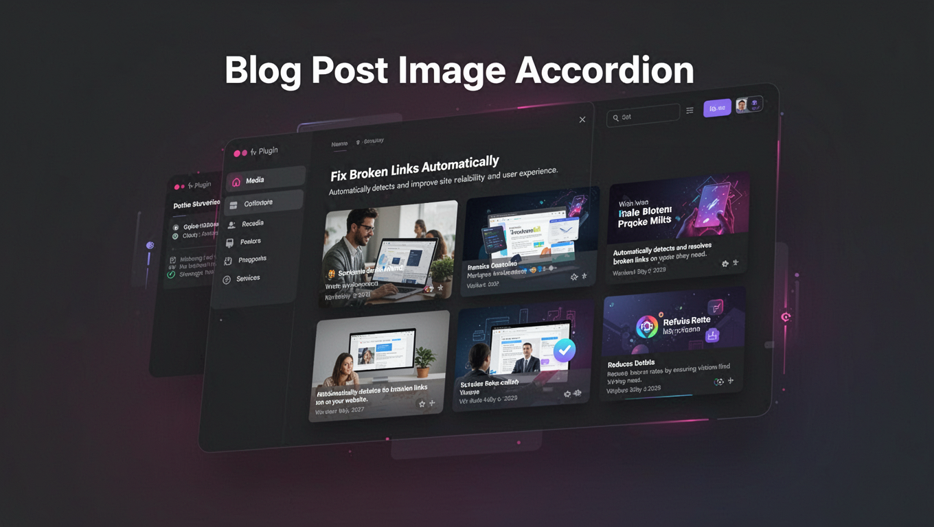 Preview of Blog Post Image Accordion