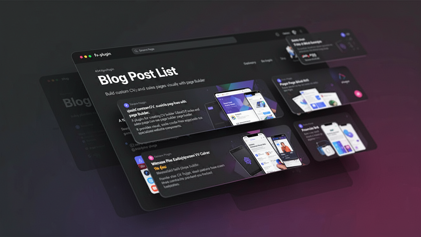 Preview of Blog Post List