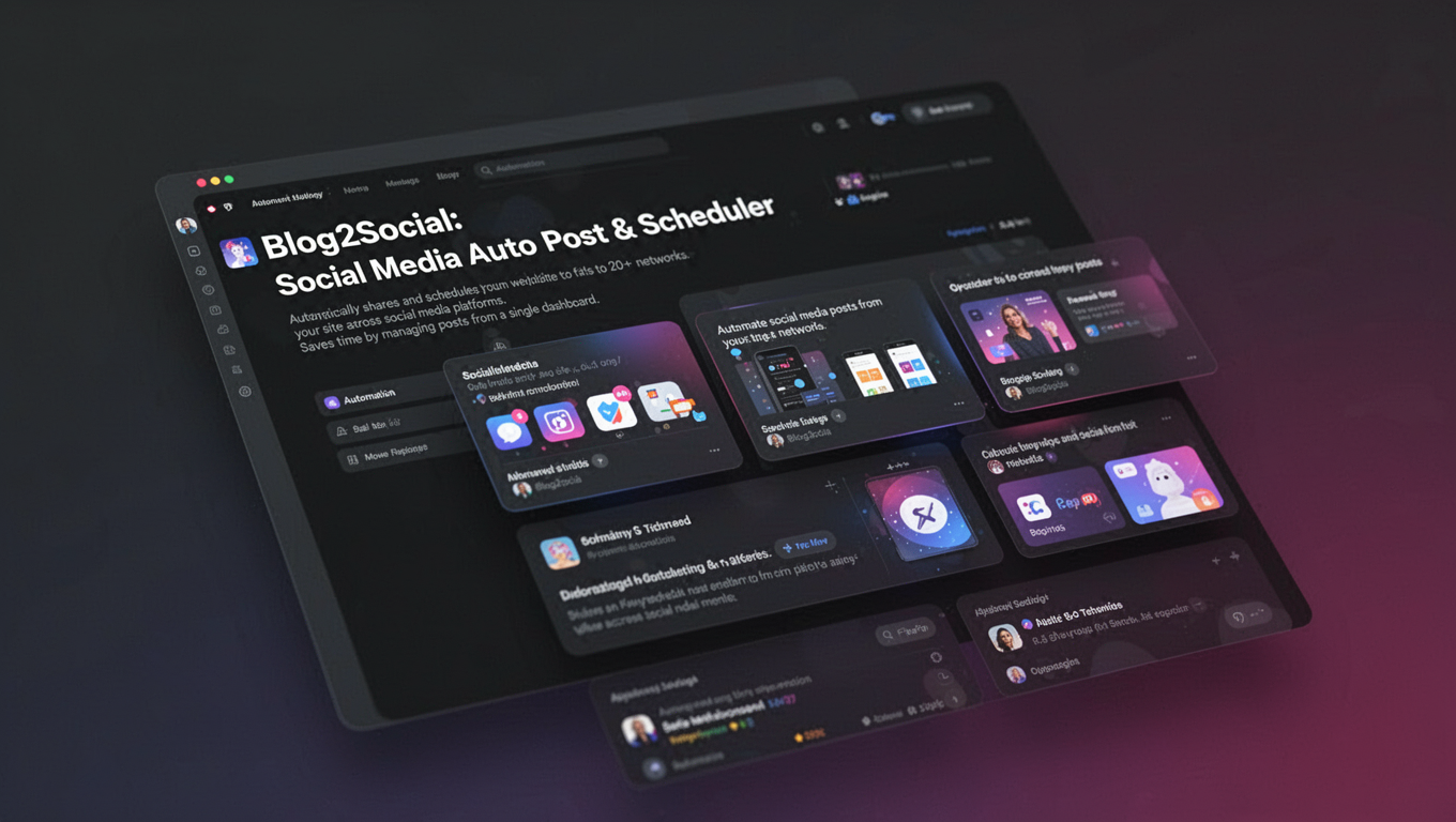Preview of Blog2Social: Social Media Auto Post & Scheduler