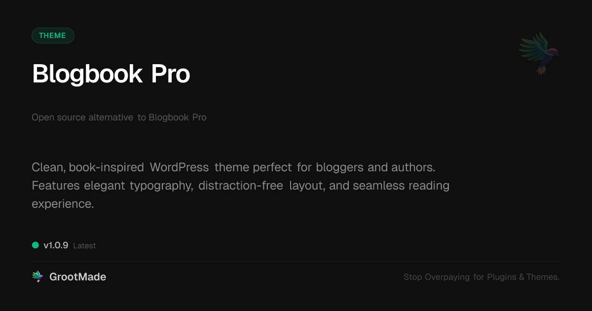 Preview of Blogbook Pro
