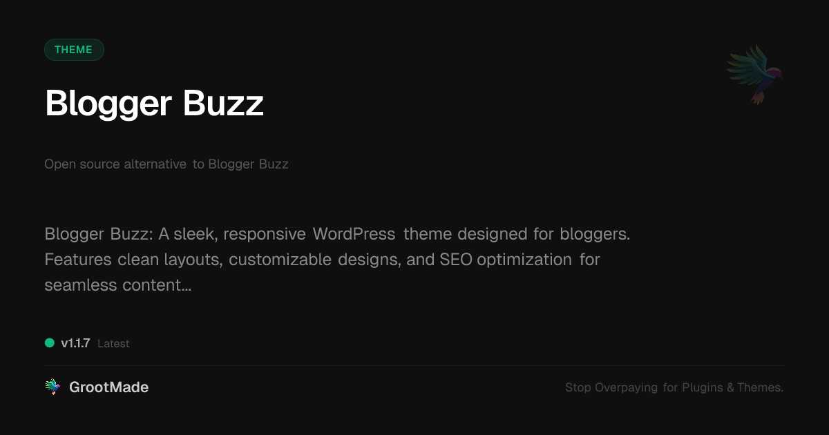 Preview of Blogger Buzz