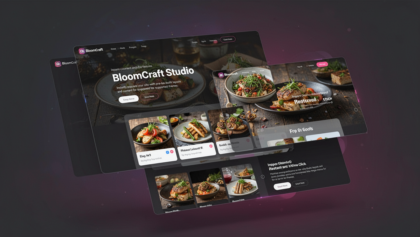 Preview of BloomCraft Studio