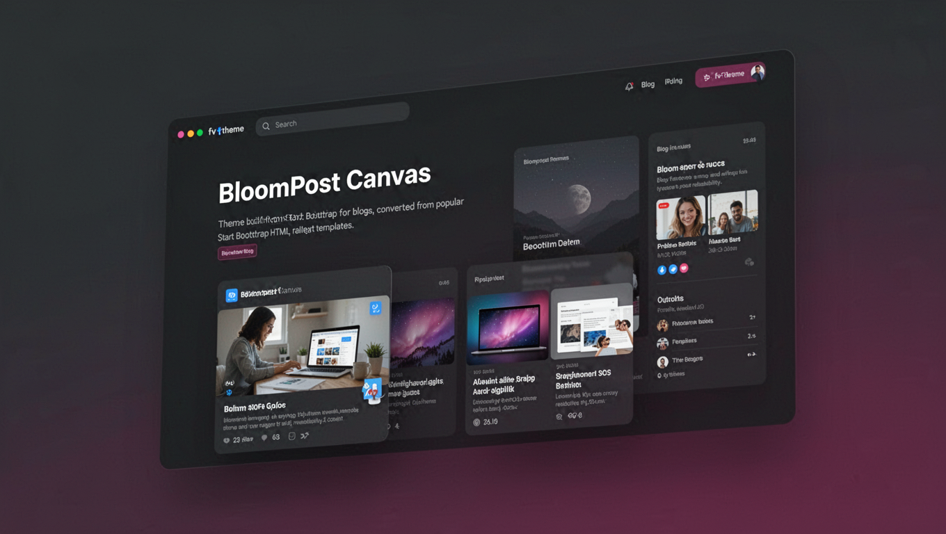 Preview of BloomPost Canvas