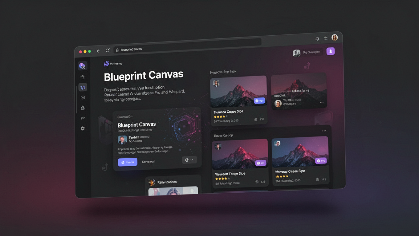 Preview of Blueprint Canvas