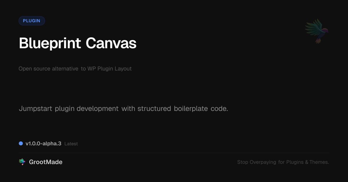Preview of Blueprint Canvas