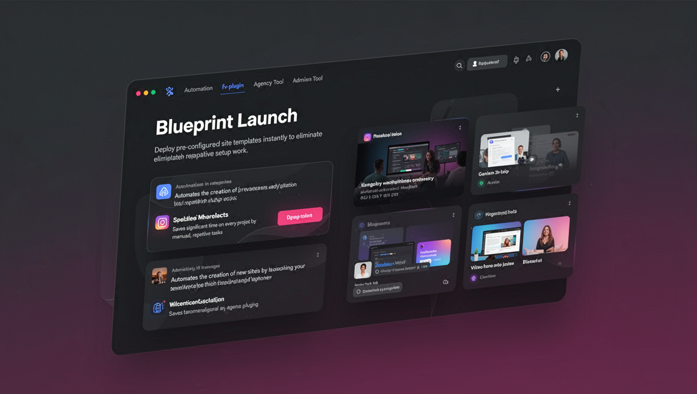 Preview of Blueprint Launch