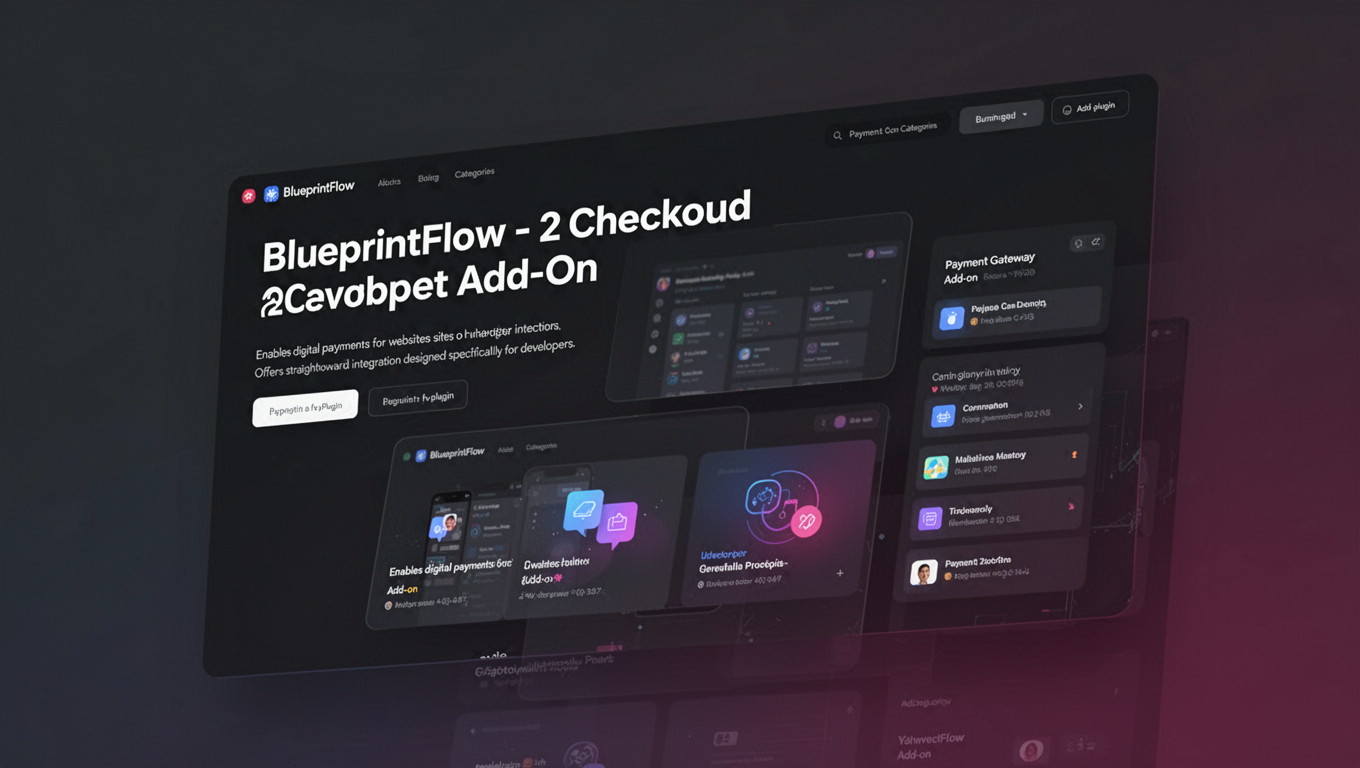 Preview of BlueprintFlow - 2Checkout Add-On