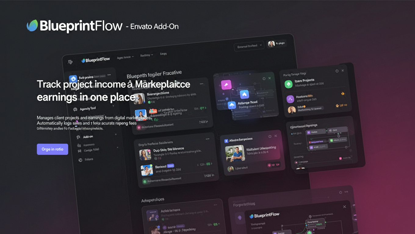 Preview of BlueprintFlow - Envato Add-On