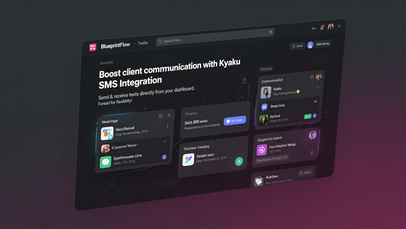Preview of BlueprintFlow - Twilio Integration