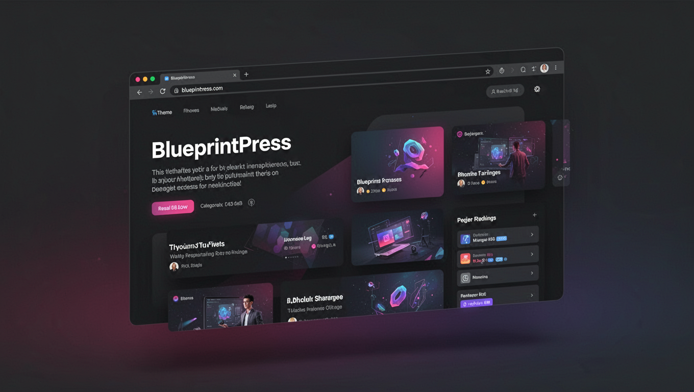 Preview of BlueprintPress