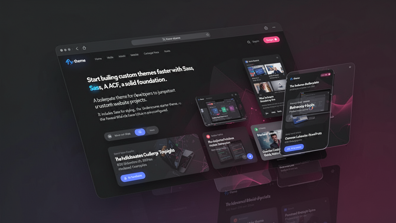 Preview of Blue's WP Boilerplate