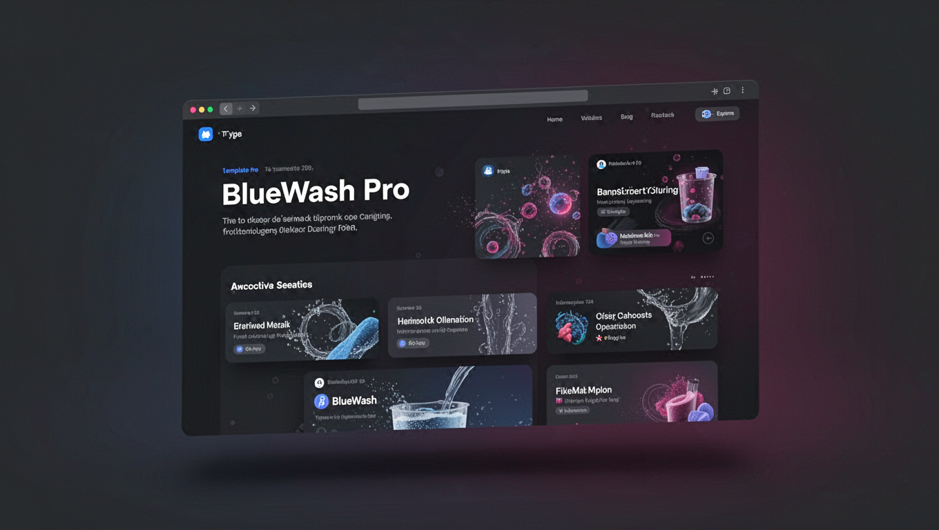 Preview of BlueWash Pro