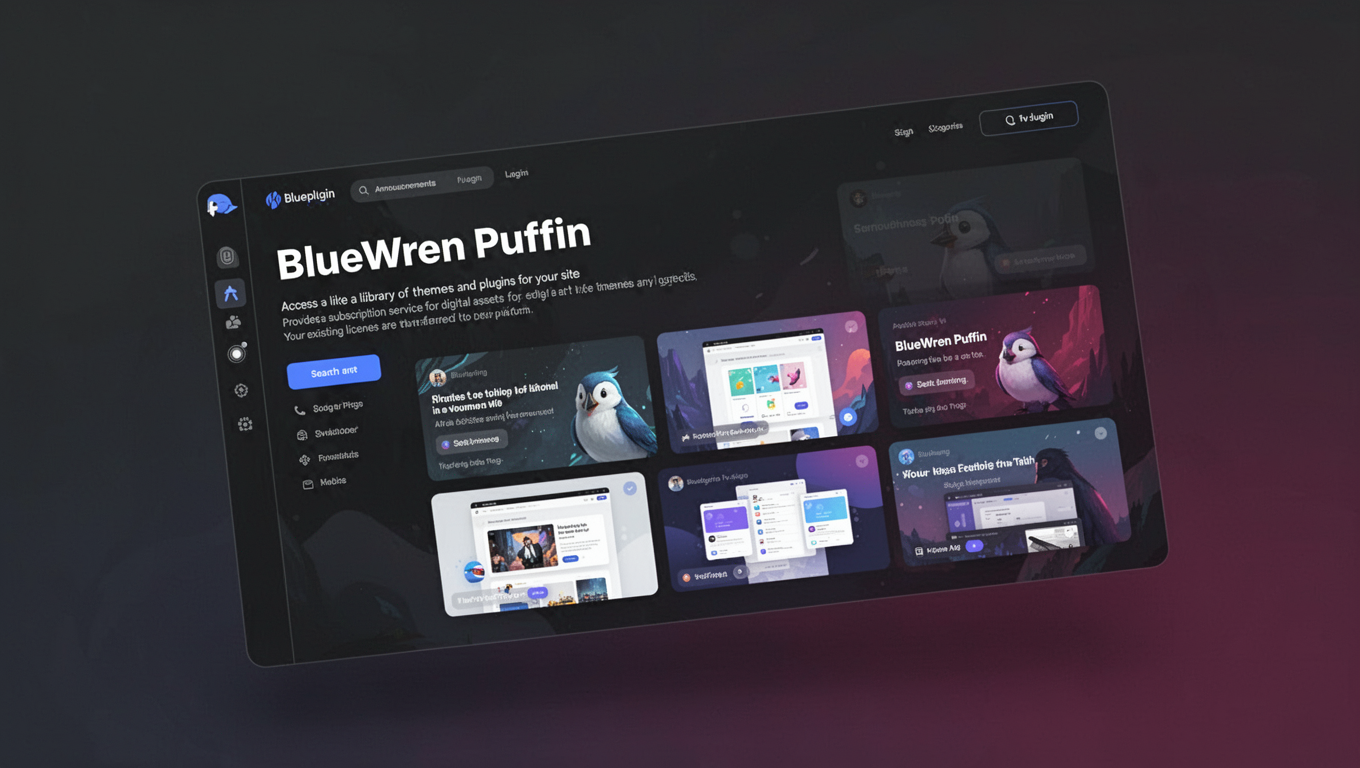 Preview of BlueWren Puffin