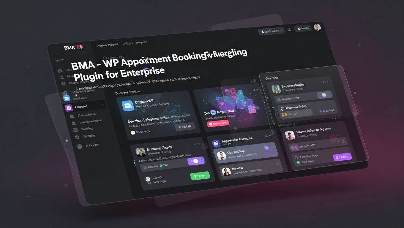 Preview of BMA - WP Appointment Booking Plugin for Enterprise