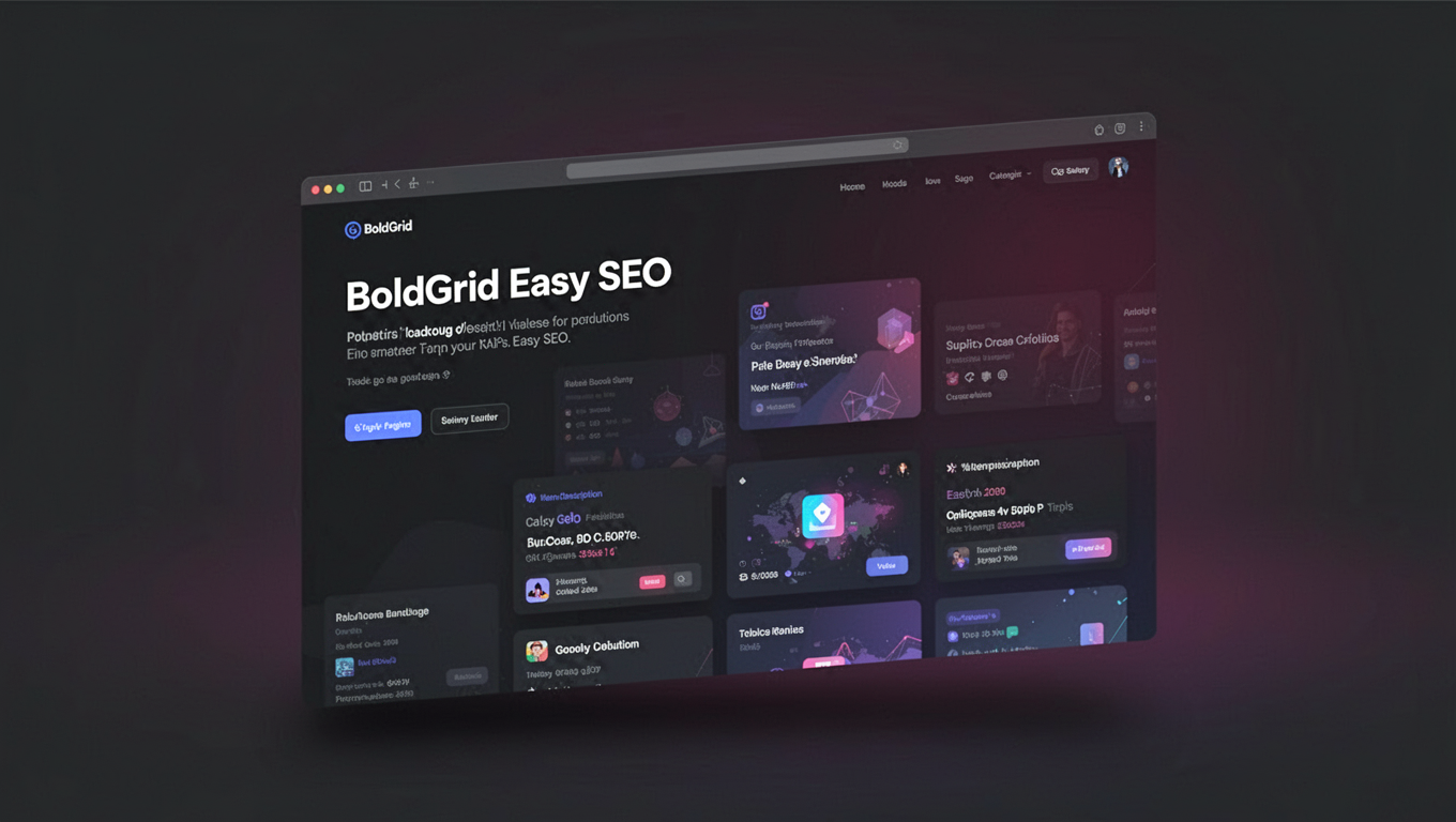 Preview of BoldGrid Easy SEO