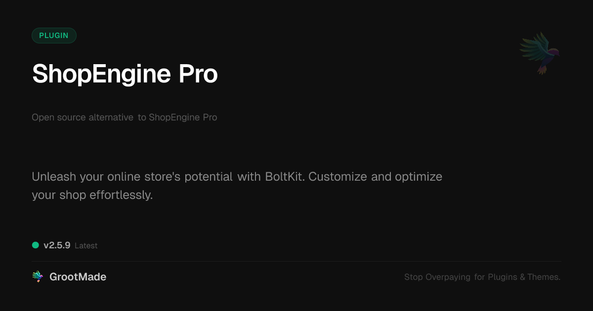 Preview of ShopEngine Pro