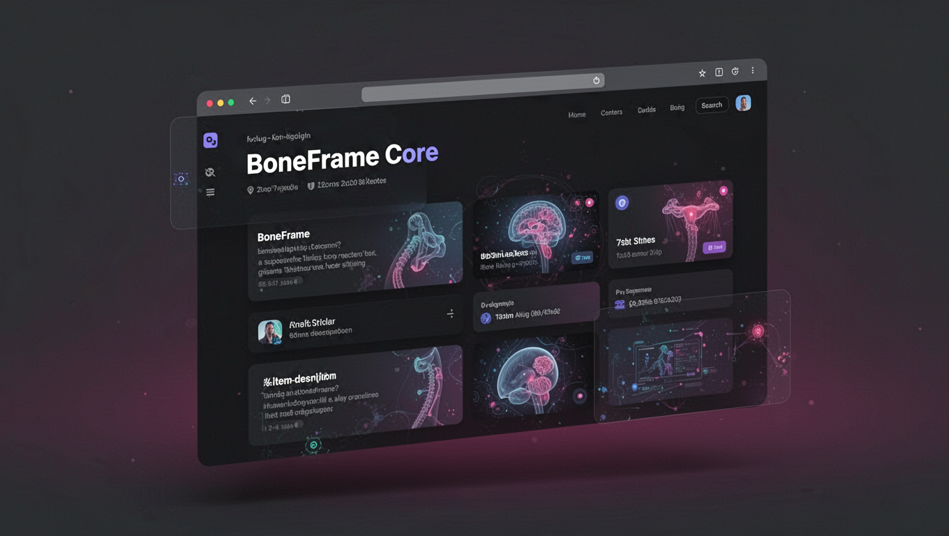 Preview of BoneFrame Core