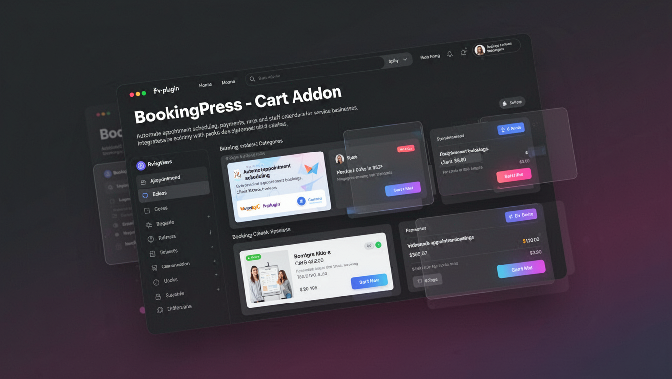 Preview of BookingPress - Cart Addon