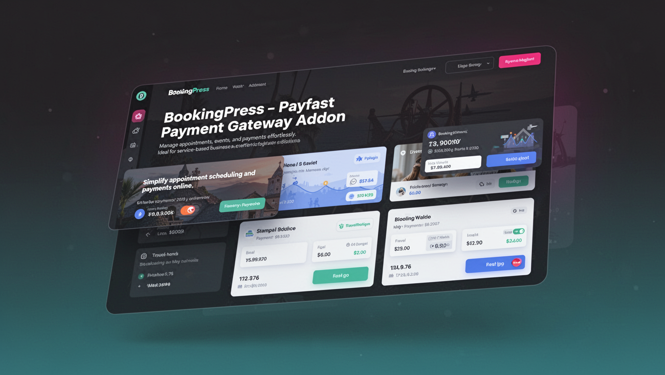 Preview of BookingPress - Payfast Payment Gateway Addon