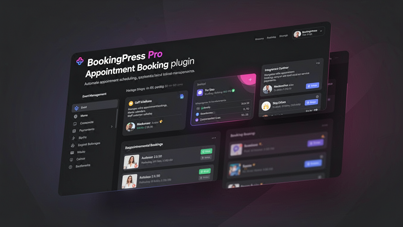 Preview of BookingPress Pro - Appointment Booking plugin