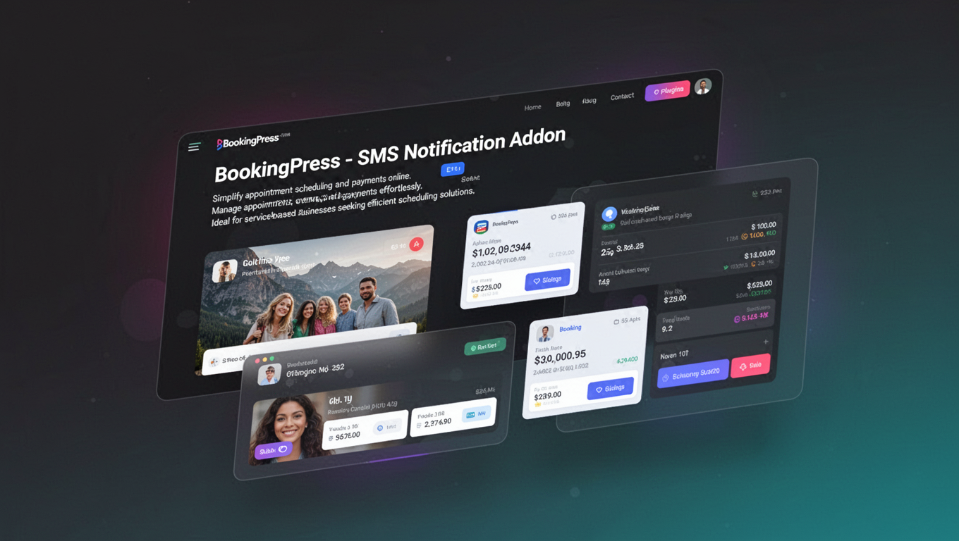 Preview of BookingPress - SMS Notification Addon