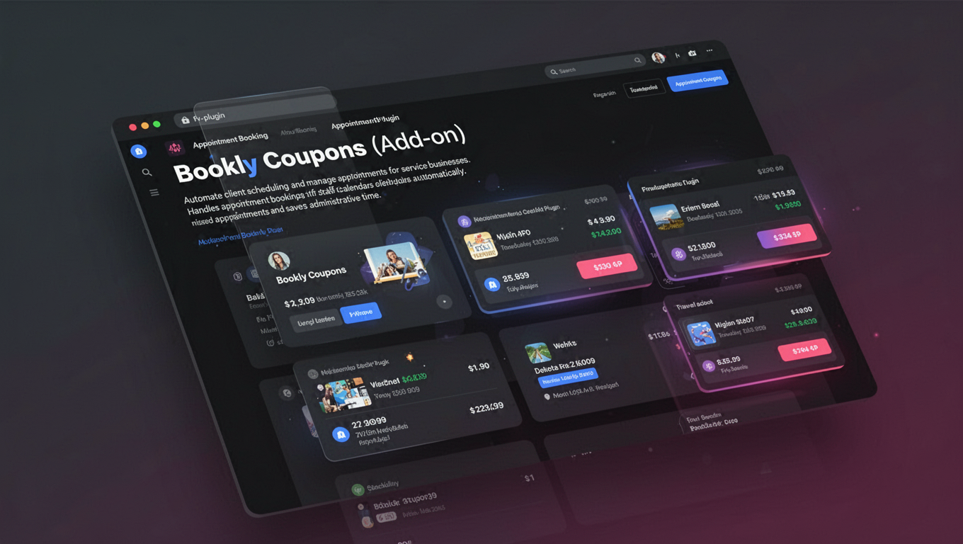 Preview of Bookly Coupons (Add-on)