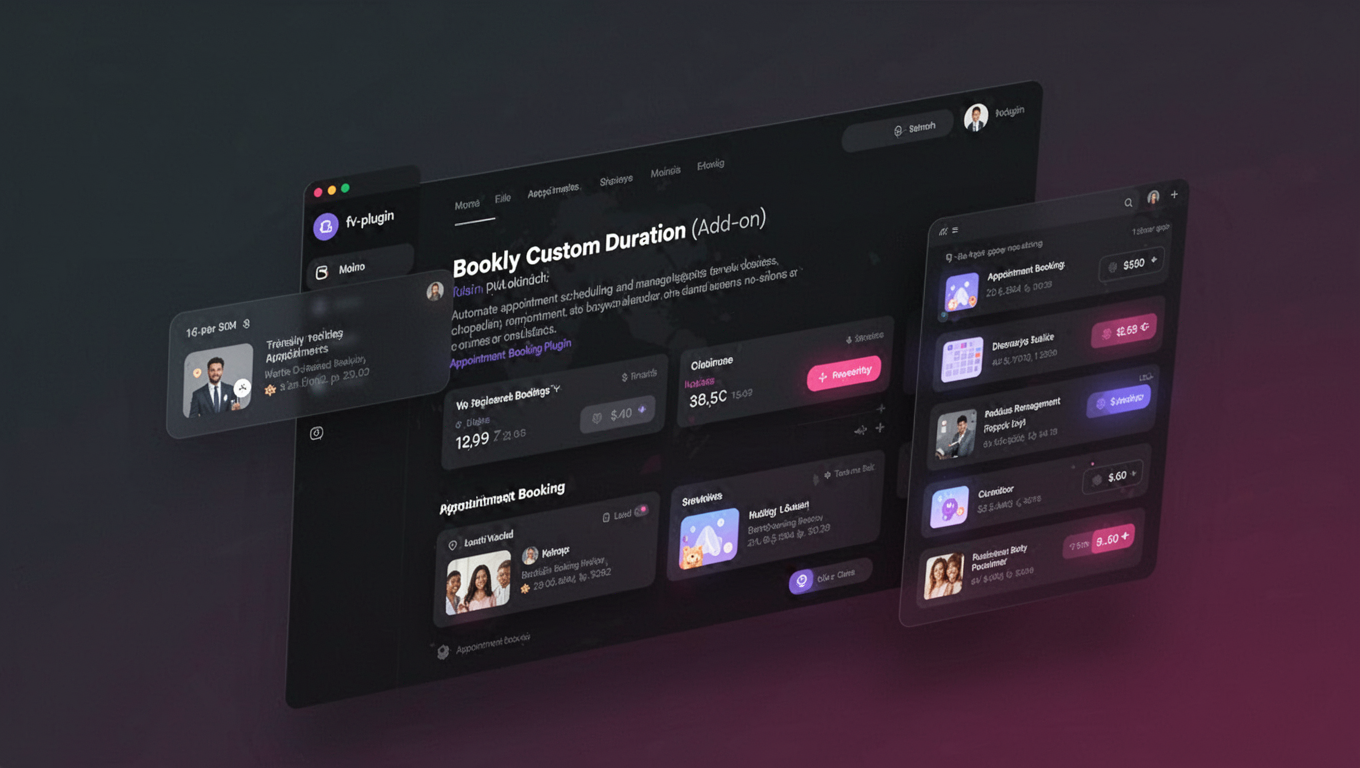 Preview of Bookly Custom Duration (Add-on)