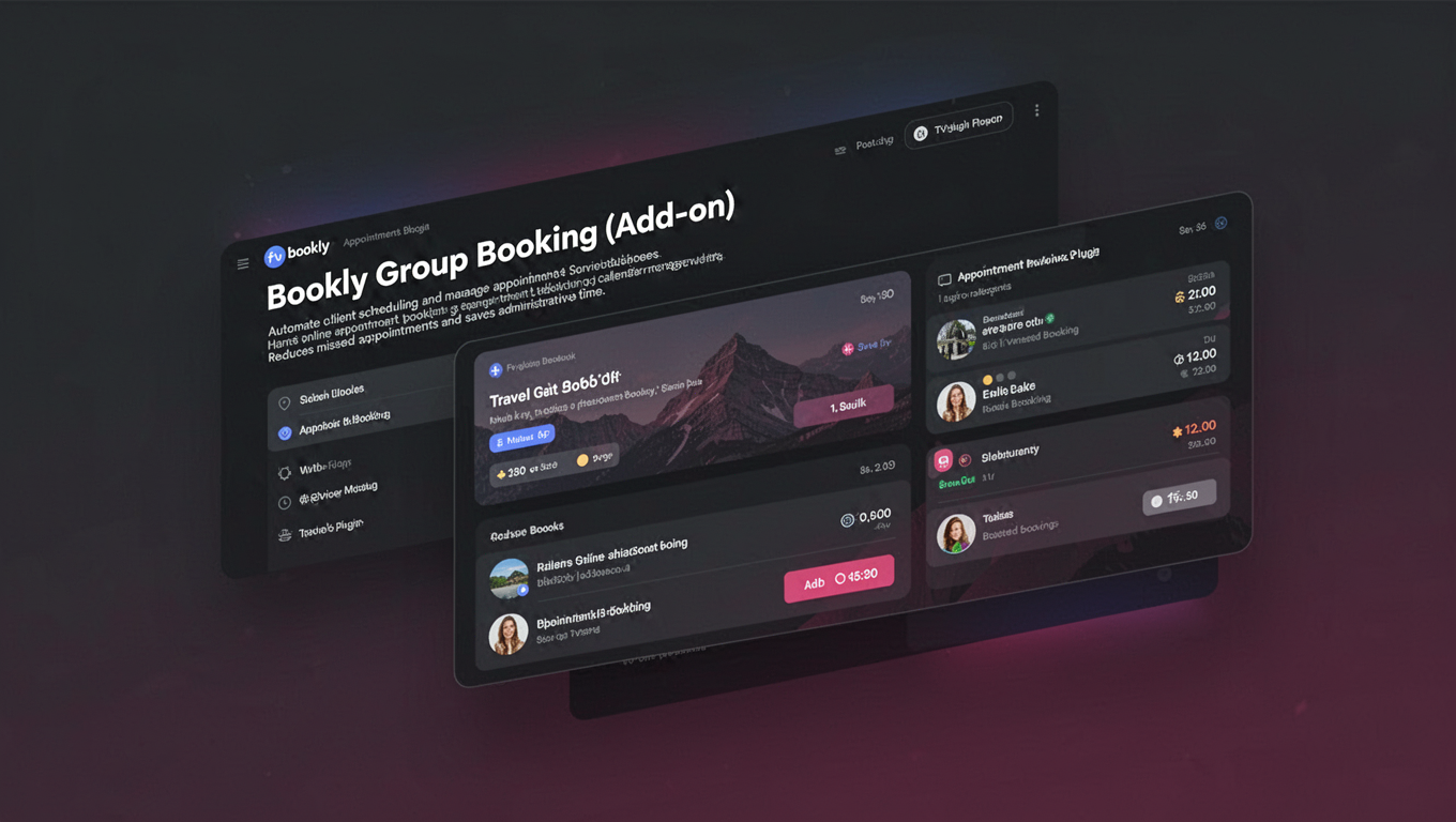 Preview of Bookly Group Booking (Add-on)
