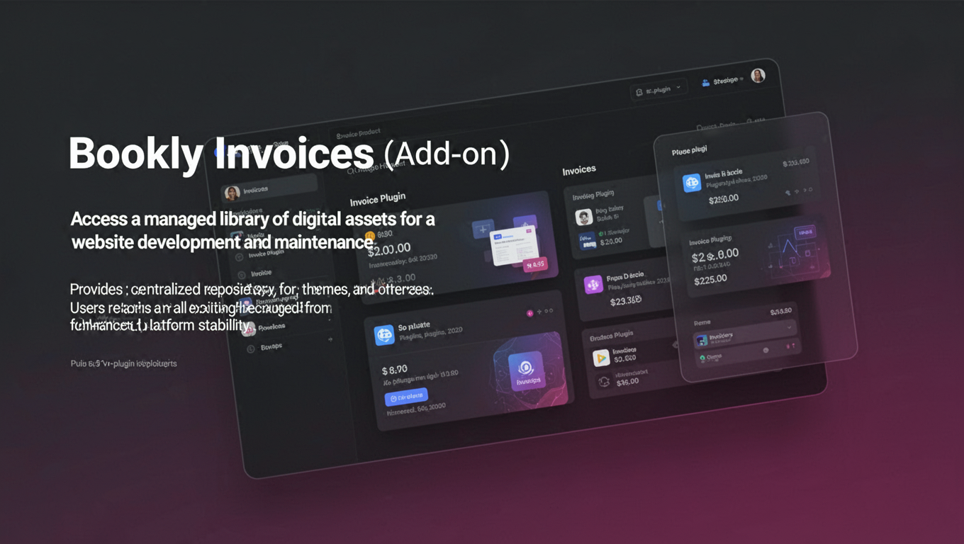 Preview of Bookly Invoices (Add-on)