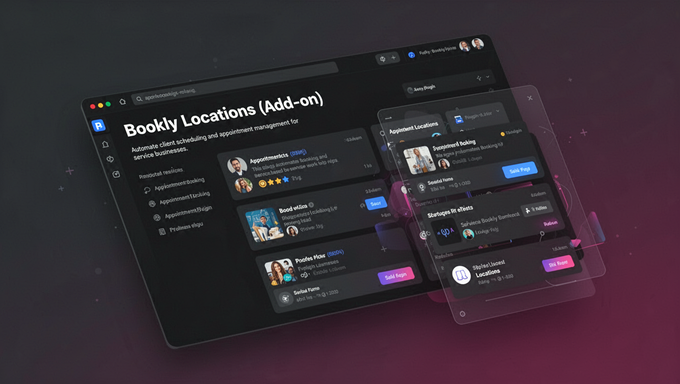 Preview of Bookly Locations (Add-on)