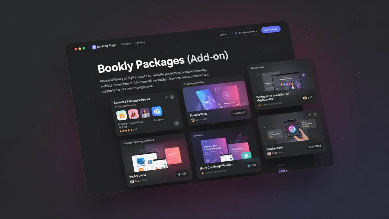 Preview of Bookly Packages (Add-on)