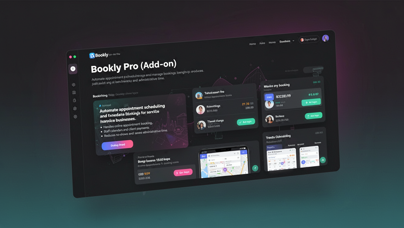 Preview of Bookly Pro (Add-on)