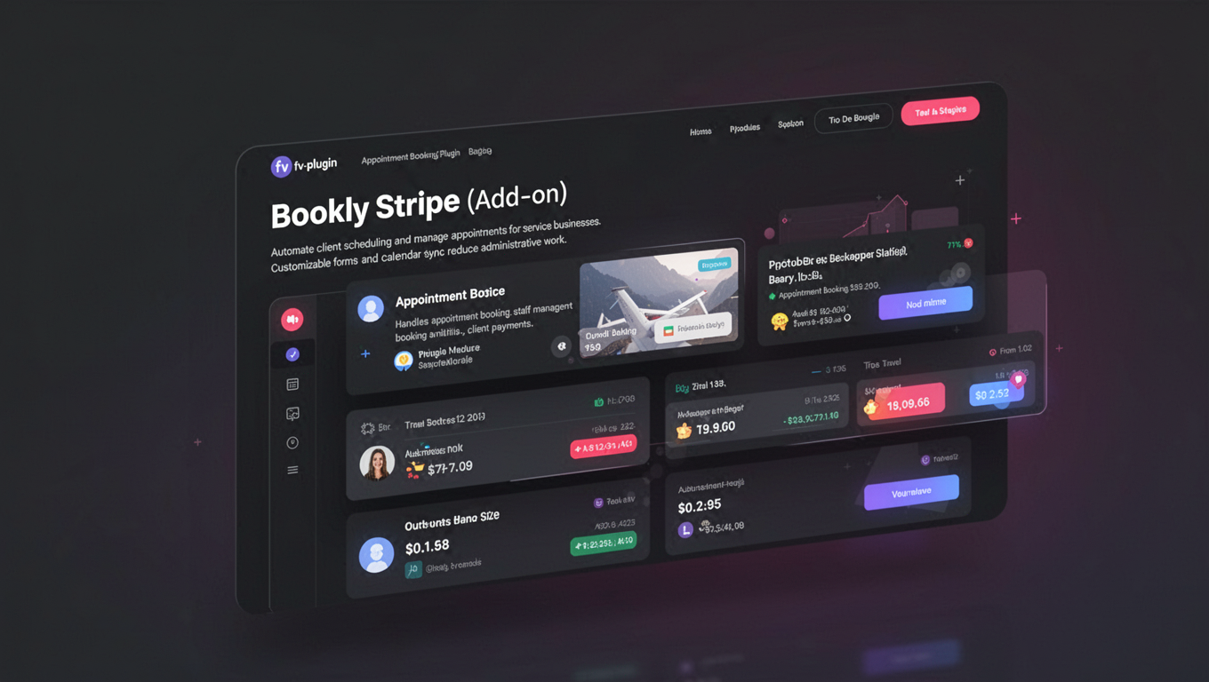 Preview of Bookly Stripe (Add-on)