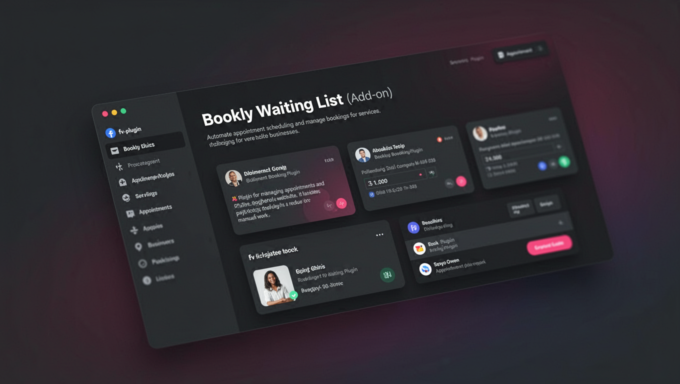 Preview of Bookly Waiting List (Add-on)