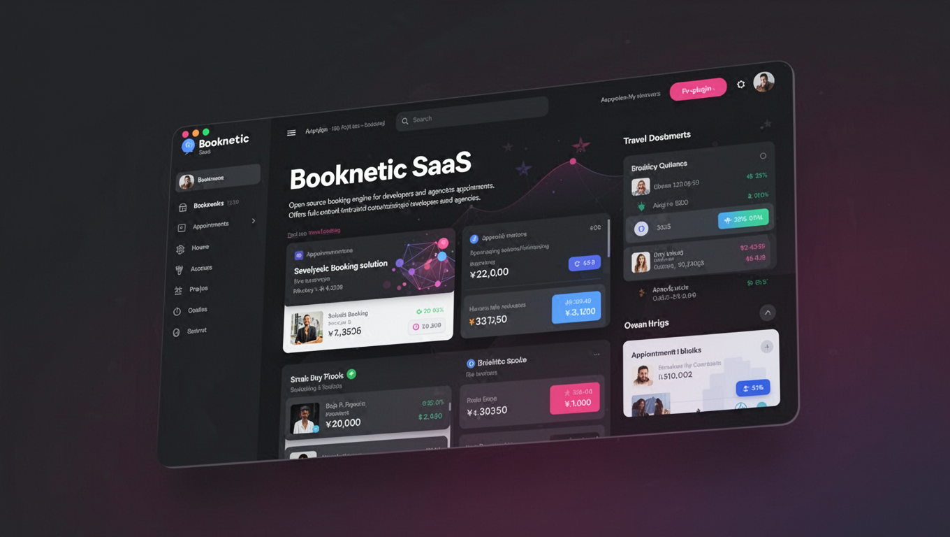 Preview of Booknetic SaaS