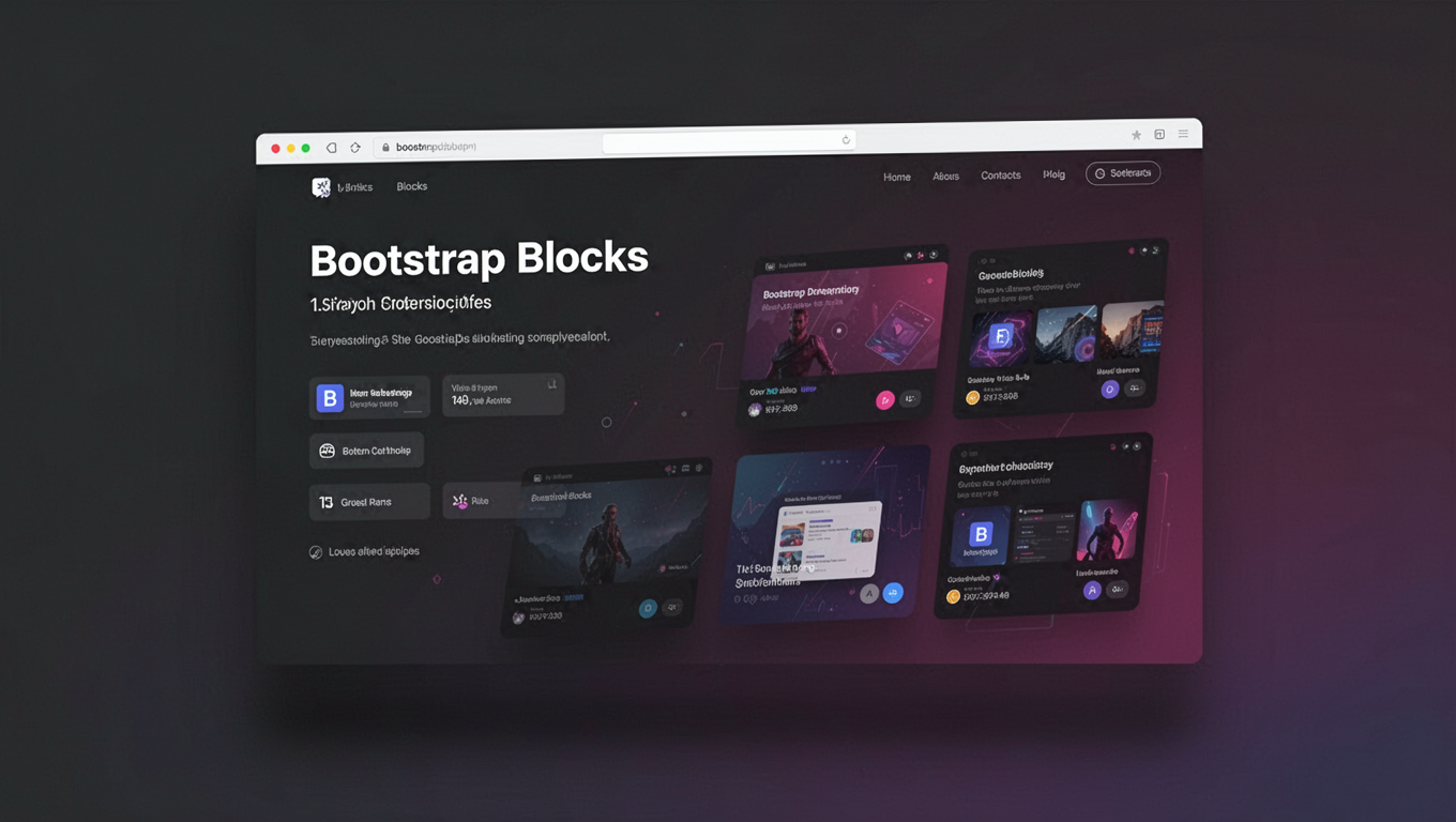 Preview of Bootstrap Blocks