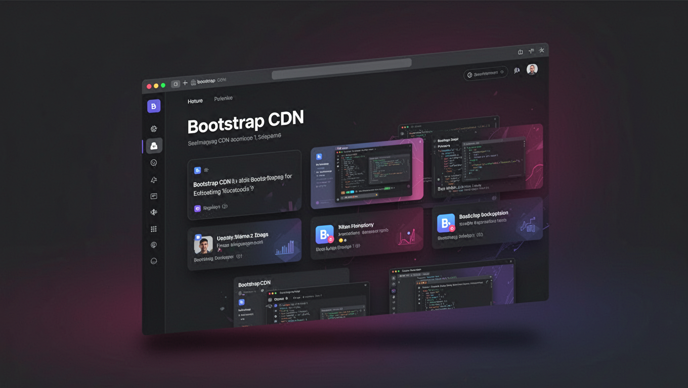 Preview of Bootstrap CDN