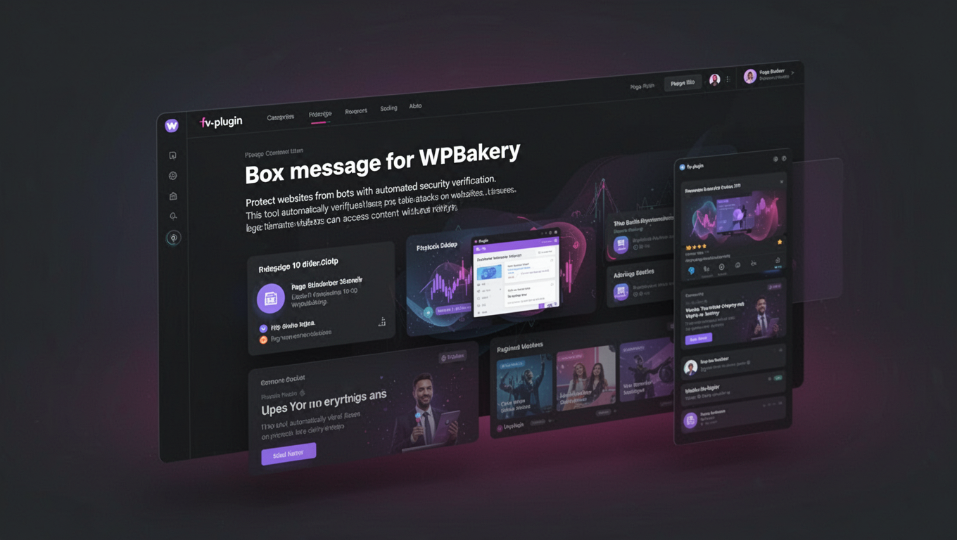 Preview of Box message for WPBakery