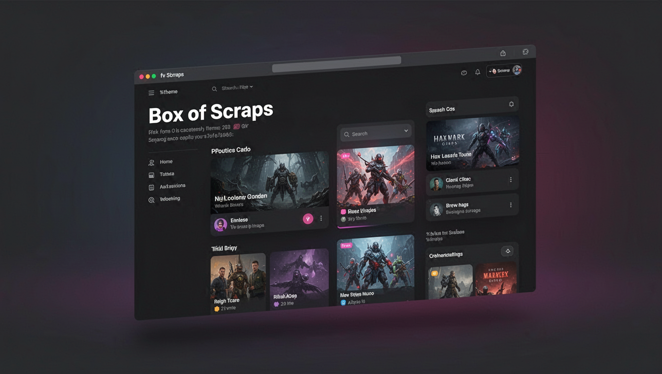 Preview of Box of Scraps