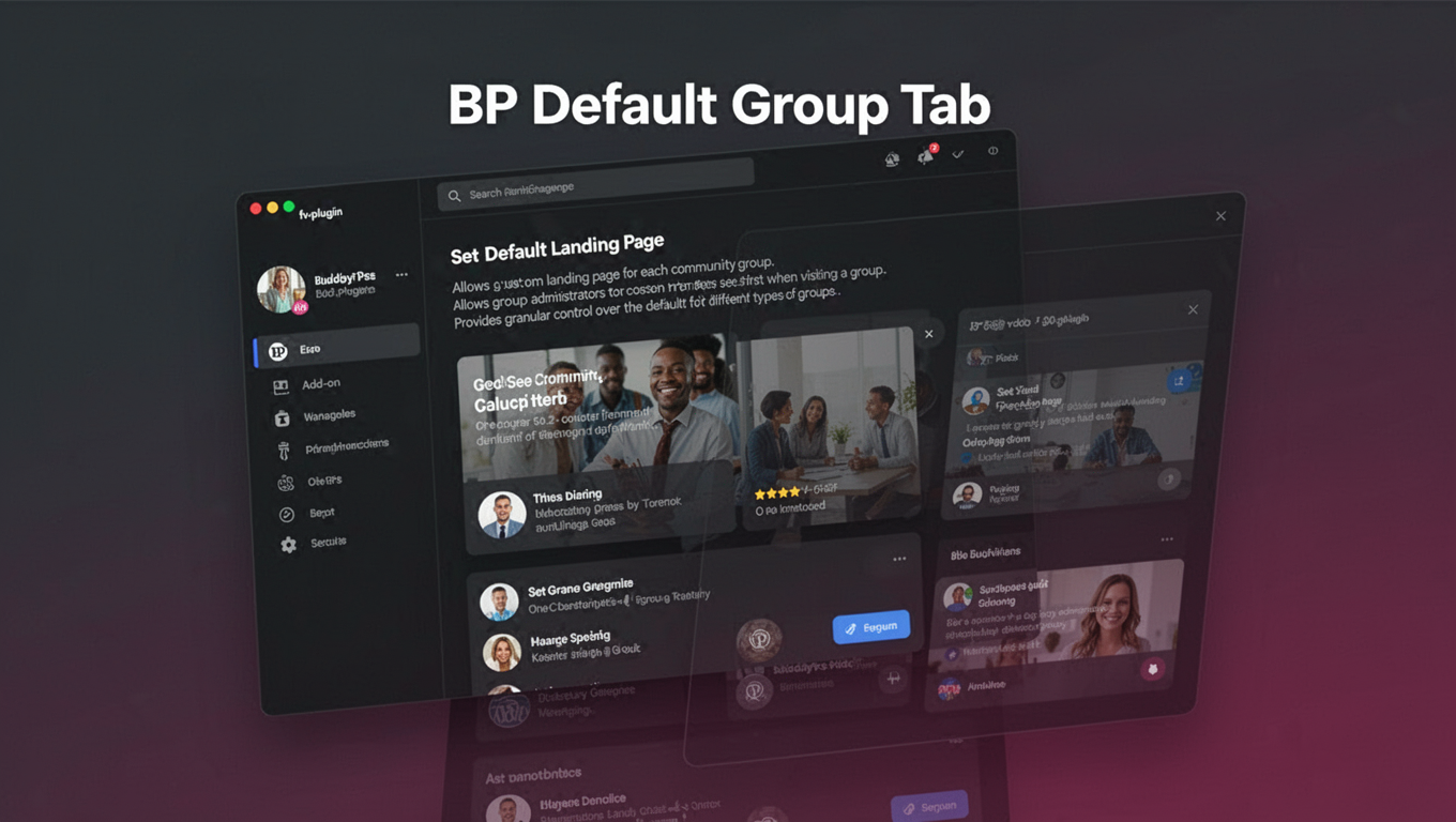 Preview of BP Default Group Tab