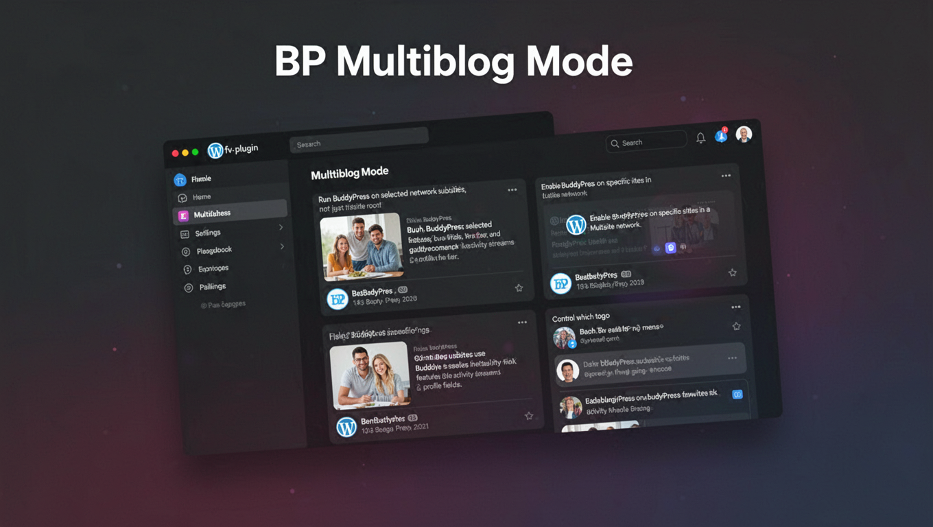 Preview of BP Multiblog Mode
