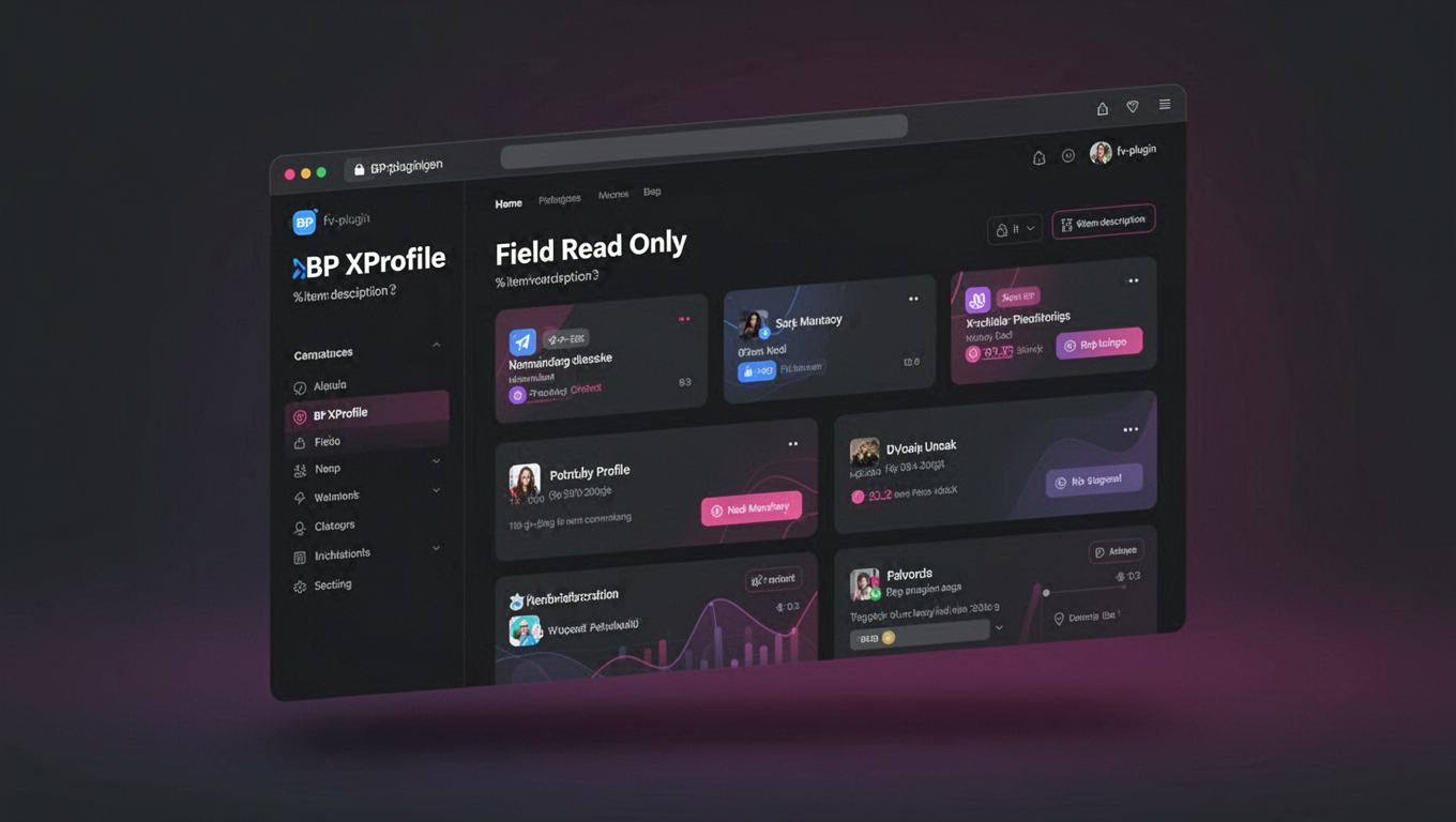 Preview of BP XProfile Field Read Only